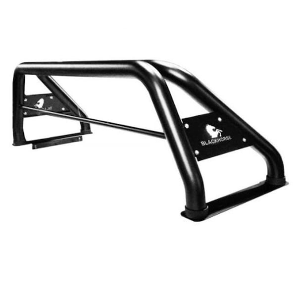 Black Horse Black Horse RB001BK 0.5 Ton Class Roll Bar for 2007-2018 Chevy Silverado 1500 BLK-RB001BK - main